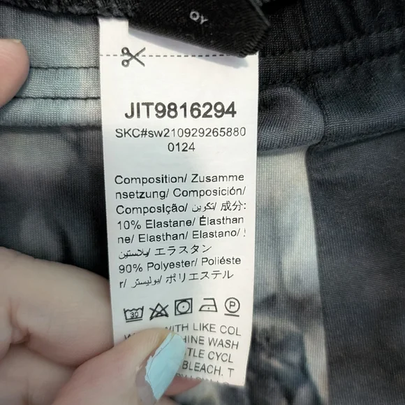 Shein Tie-Dye Leggings Size XL - Picture 3 of 6